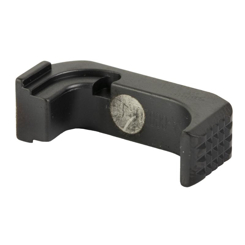 Premium Mag Release, For Glock 43X/48, Steel, DLC Finish, Black, Right Hand Only G43X-PRM-DLC-RH