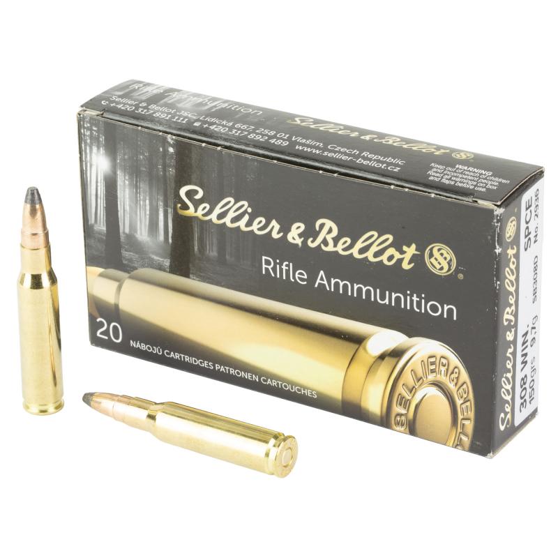 Rifle, 308 Win, 150 Grain, Soft Point Cutting Edge SB308D