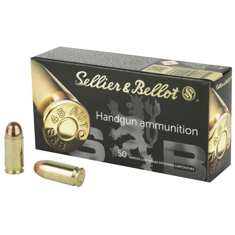 Handgun Ammunition .45 ACP 230 Grain Full Metal Jacket