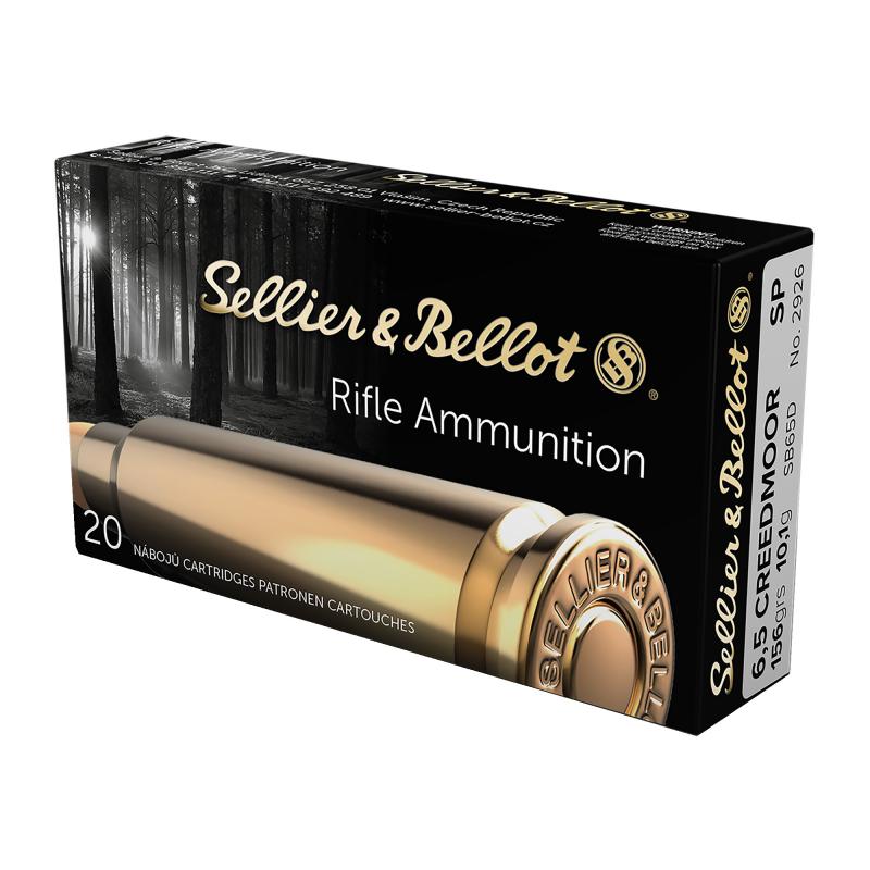 Rifle, 6.5 Creedmoor, 156 Grain, Soft Point, 20 Round Box SB65D