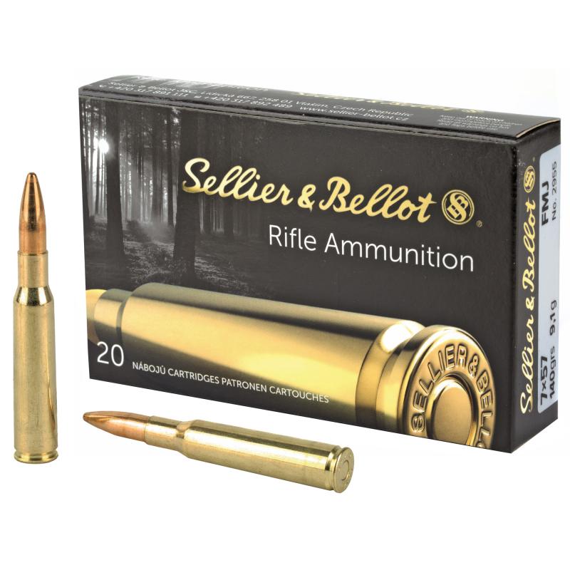 Rifle, 7X57, 140 Grain, Full Metal Jacket SB757A