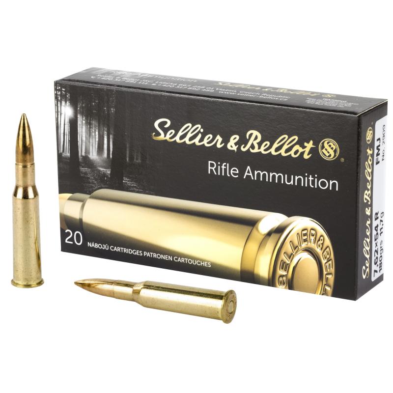 Rifle, 762X54R, 180 Grain, Full Metal Jacket SB76254RA