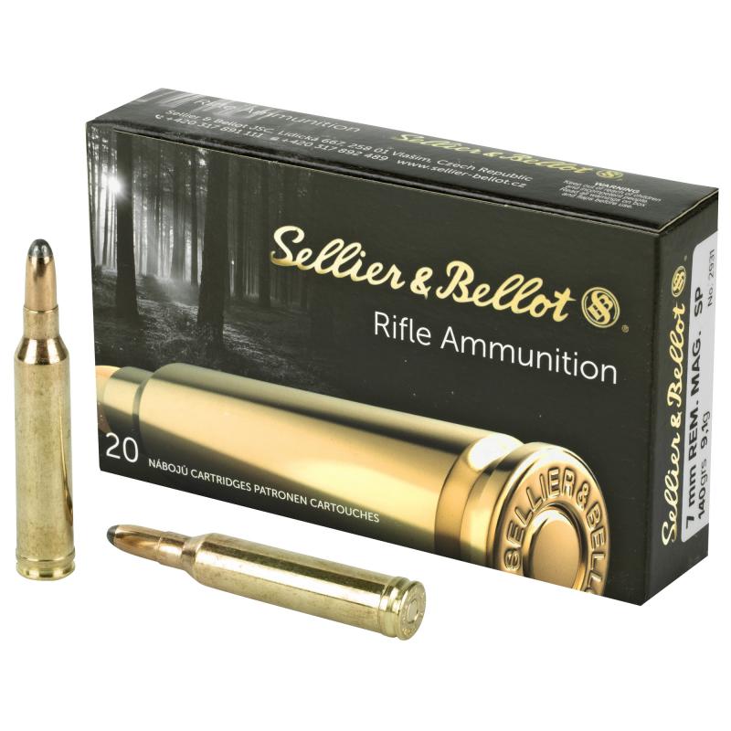Rifle, 7MM Rem, 139 Grain, Soft Point SB7B