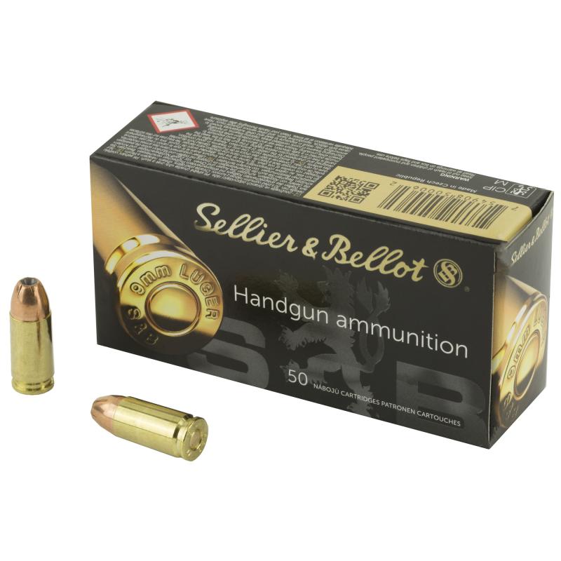Pistol, 9MM, 115 Grain, Jacketed Hollow Point SB9C
