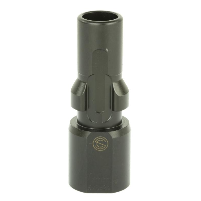3-Lug Muzzle Device, 9MM, 5/8X24, Black Finish AC2609