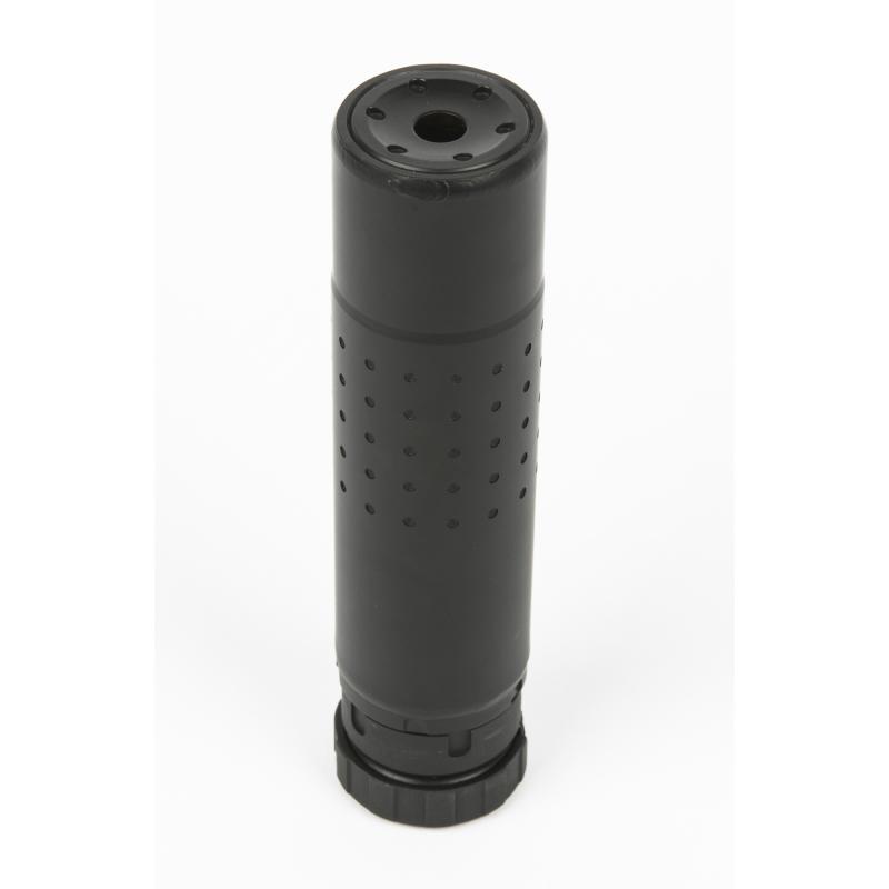 Chimera Rifle Silencer With Direct Thread Mount Multi-Caliber .22 Hornet Thru .300 Winchester Magnum 6.9 Inches 1.6 Inch Diameter Black Finish - All NFA Rules Apply