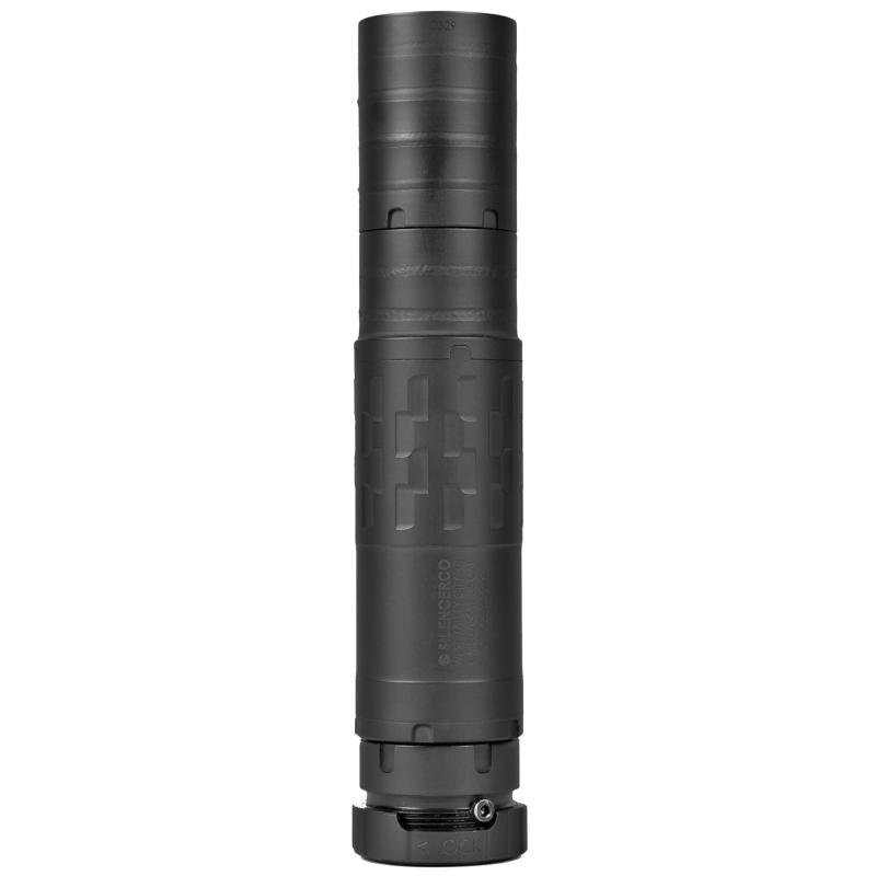 Omega 36M | 5.56 NATO to 338 Lapua Magnum & 9mm, 7.65" Overall Length, 1.57" Diameter, Cobalt/Inconel/Titanium/17-4 Stainless Steel Construction