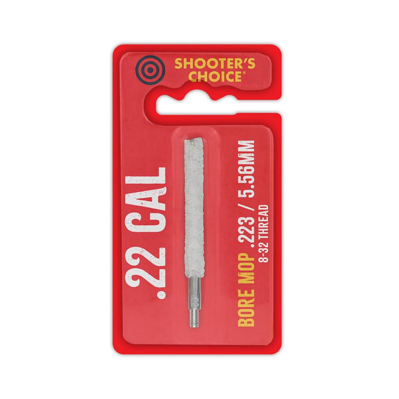 Shooters Choice, Mop, 3", For .22 Cal, 8-32 Threads SHF-3M22