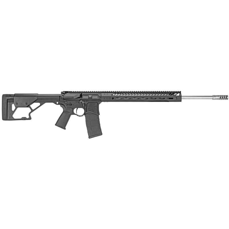 SP15 DMR, Semi-automatic, 6MM ARC, 22" Stainless Steel Barrel, Black Finish, Collapsible Stock, 30Rd 0011300095