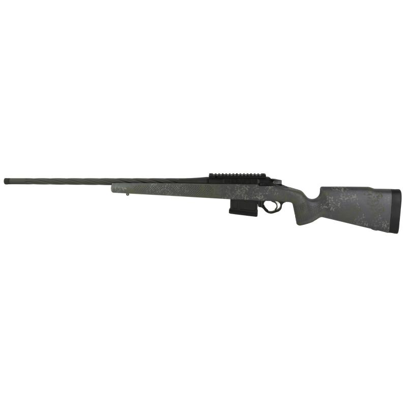 HAVAK Pro Hunter 2, Bolt Action Rifle, 308 Winchester, 24" Stainless Match Grade Fluted and Threaded Barrel, Seekins Carbon Fiber Stock, Mountain Shadow, 5Rd Detachable Magazine, Timney Elite Hunter Trigger, 20MOA Picatinny Rail 0011710117-F-MS