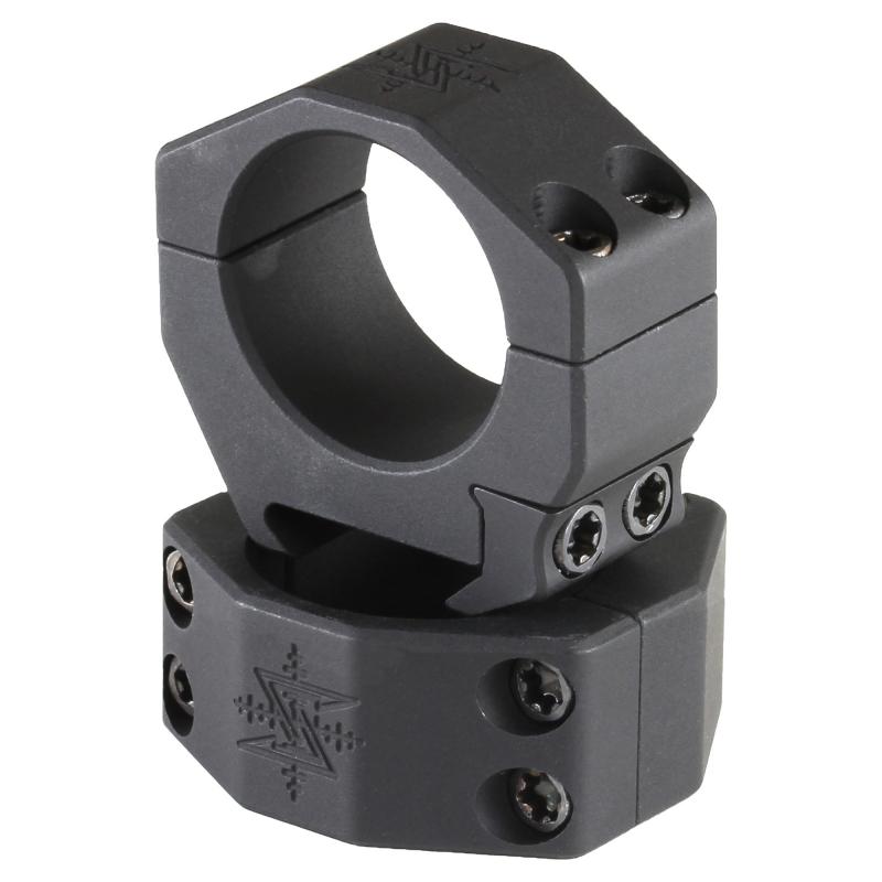 Scope Ring, .87" Medium, 30mm, 4 Cap Screw, Black Finish 0010620006