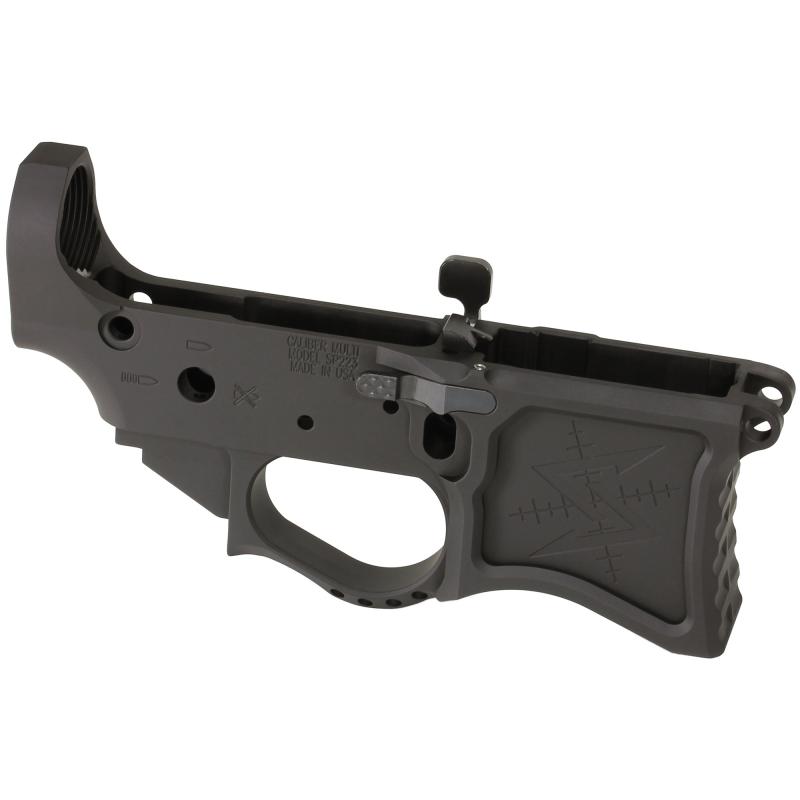 SP223, Gen2, Semi-Automatic, Billet Lower Receiver, 223 Rem, Black Finish, Enhanced Bolt Catch, Tensioning Screw, Ambi-bolt Stop 0011000008