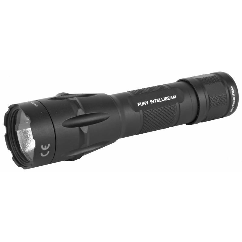 Fury Duel Fuel Intellibeam Flashlight, 1500 Lumens, Black FURY-DFT