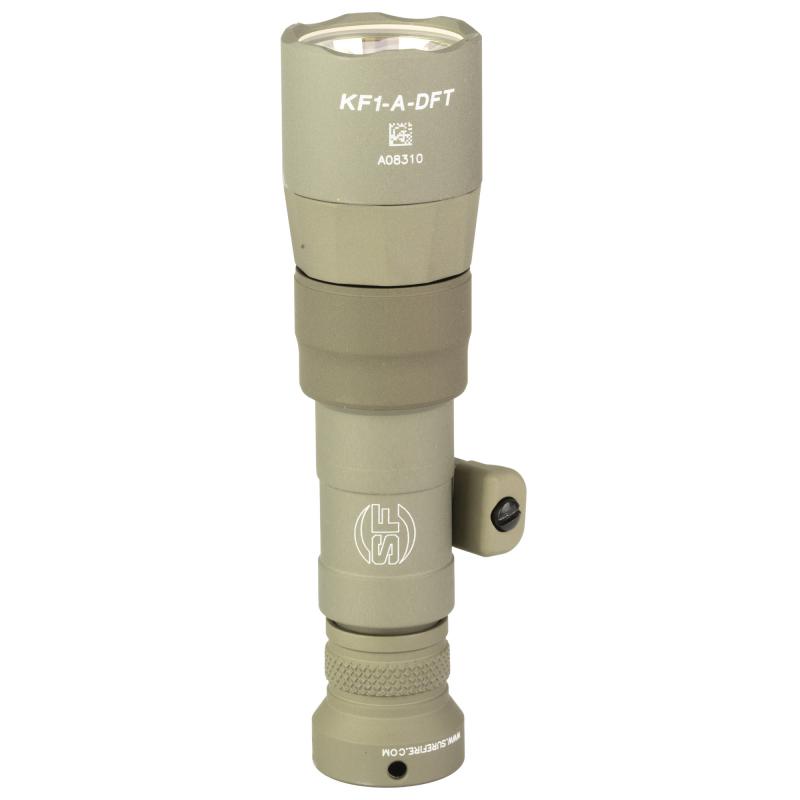 M340C Scout Flashlight, Fits Picatinny, 500 Lumens, Anodized Finish, Tan, Z68 On/Off Tailcap, Includes MLOK Adapter M340DFT-TN-PRO