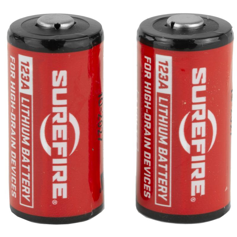123A Lithium 3Volt Batteries 2-Pack