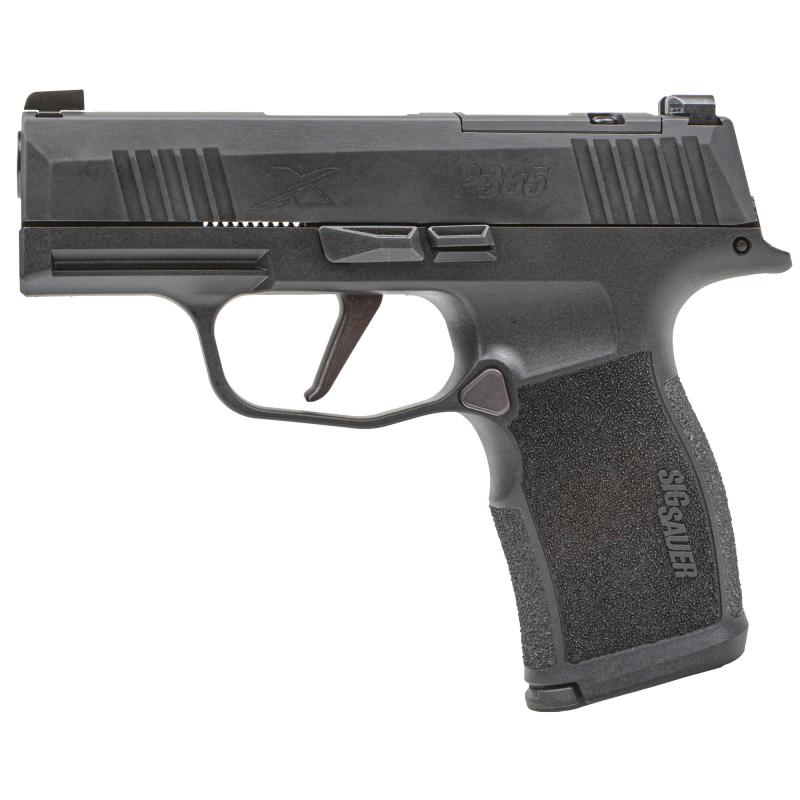 P365X | 9MM, 3.1" Barrel, Polymer Frame, Black Finish, X-Ray 3 Night Sights, Optic Ready, 12Rd, 2 Magazines 365X-9-BXR3P Striker Fired, Compact