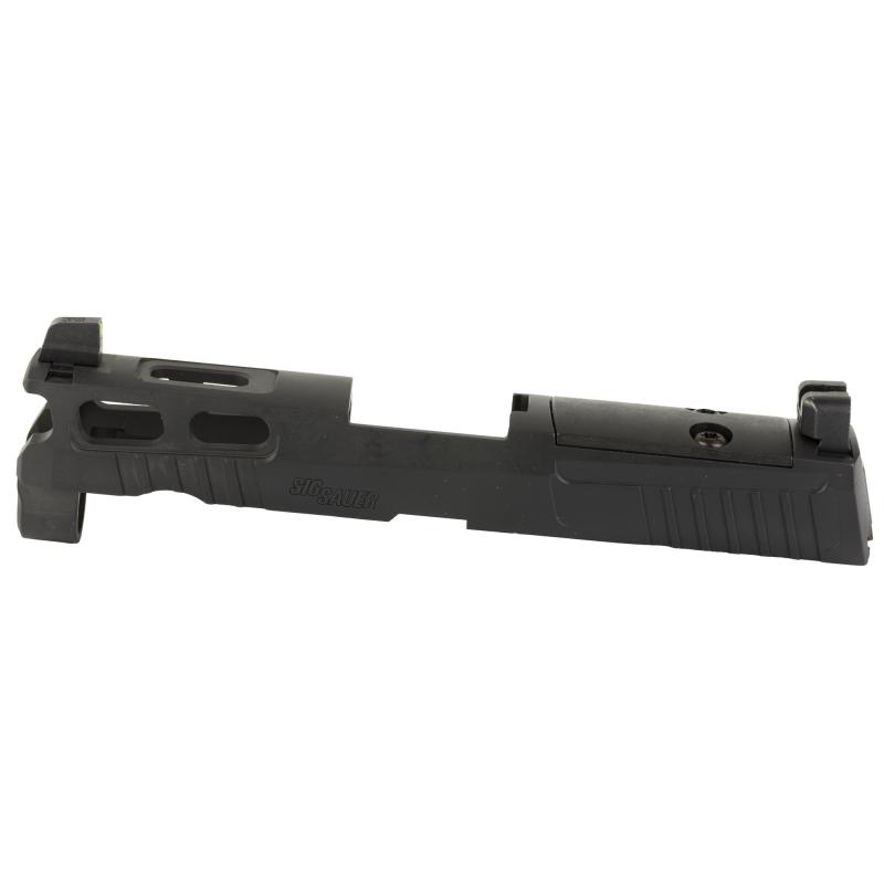 P320C PROCUT Slide Assembly, XRAY3 Sights, R2 Optic, Compatible with 3.9" 9MM Barrel, Black Finish 8900949