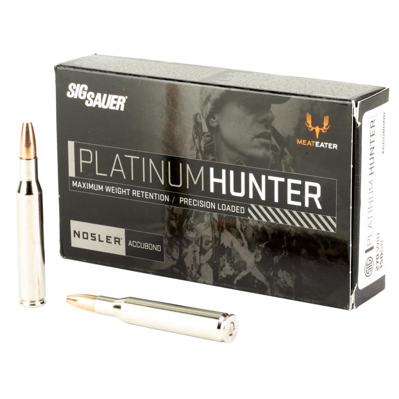 Platinum Hunter, 270 Winchester, 150 Grain, Accubonded Ballistic Tip, 20 Round Box E270PH150-20