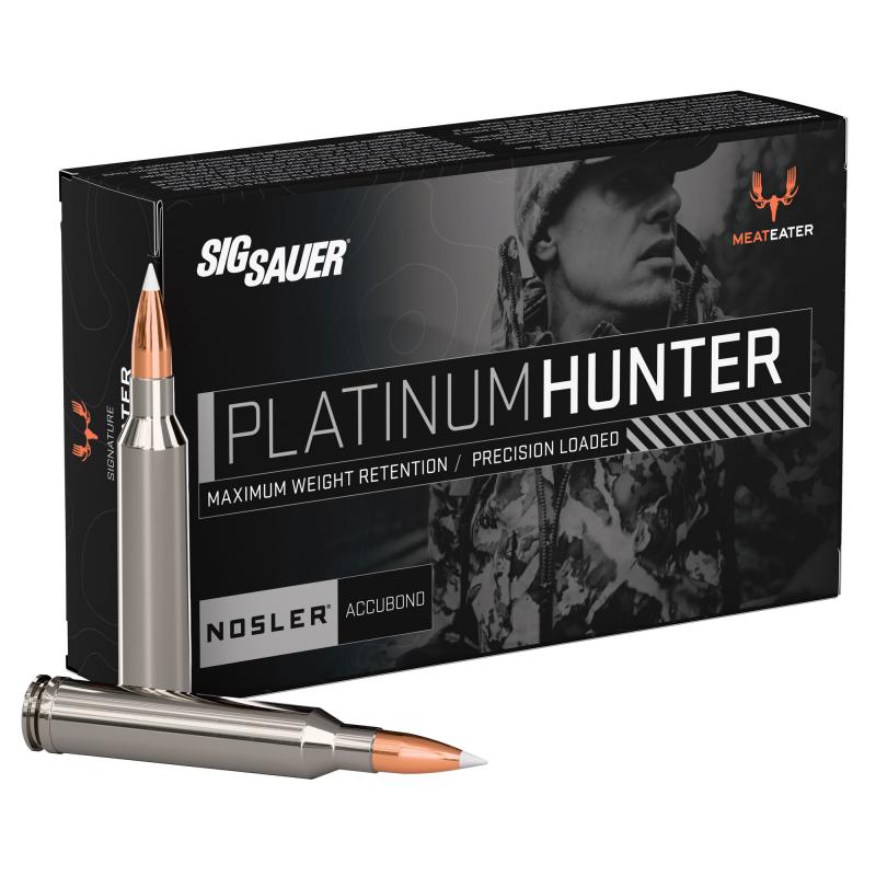 Platinum Hunter, 7MM Remington Magnum, 180 Grain, Accubonded Ballistic Tip, 20 Round Box E7RMPH160-20