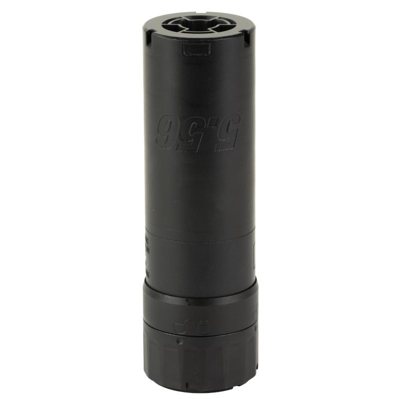 NG556C, Compact Suppressor, 556NATO, Inconel, High Temperature Cerakote Finish, Black, 14.6oz, Quick Detach, Includes Quick Detach Mount/Muzzle Brake NG556C-QD
