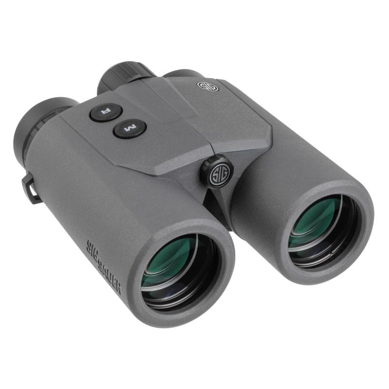 CANYON, Rangefinder Binoculars, 10X42mm, Graphite, Circle Reticle, Red OLED SOKCN101