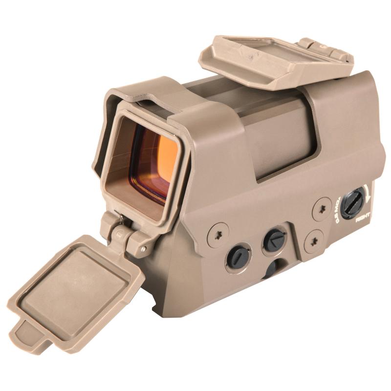 Romeo 8 Red Dot Sight, Ballistic Circle Dot, 1X38mm, 65MOA & 2MOA, .5MOA Adjustment, With Lens Covers and 1/2 Hex Bolt Mount, Titanium Protective Shroud, Flat Dark Earth Finish SOR81003