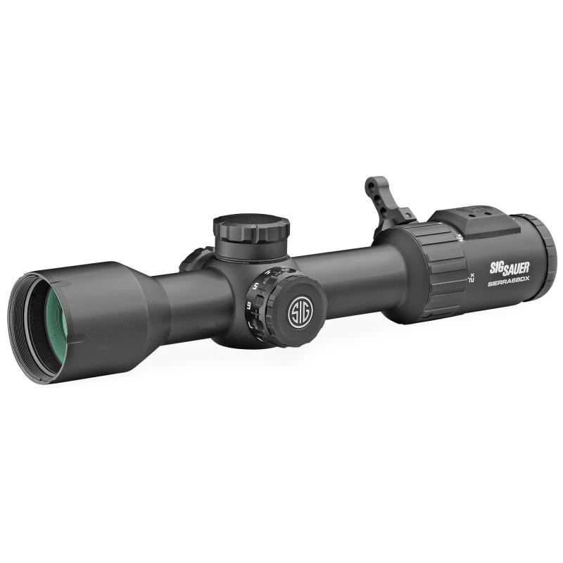 SIERRA6, Rifle Scope, 2-12X40mm, 30mm Main Tube, BDX-R2 Digital Ballistic Reticle, 0.25 MOA, Bluetooth, Black Color SOSBDX62111