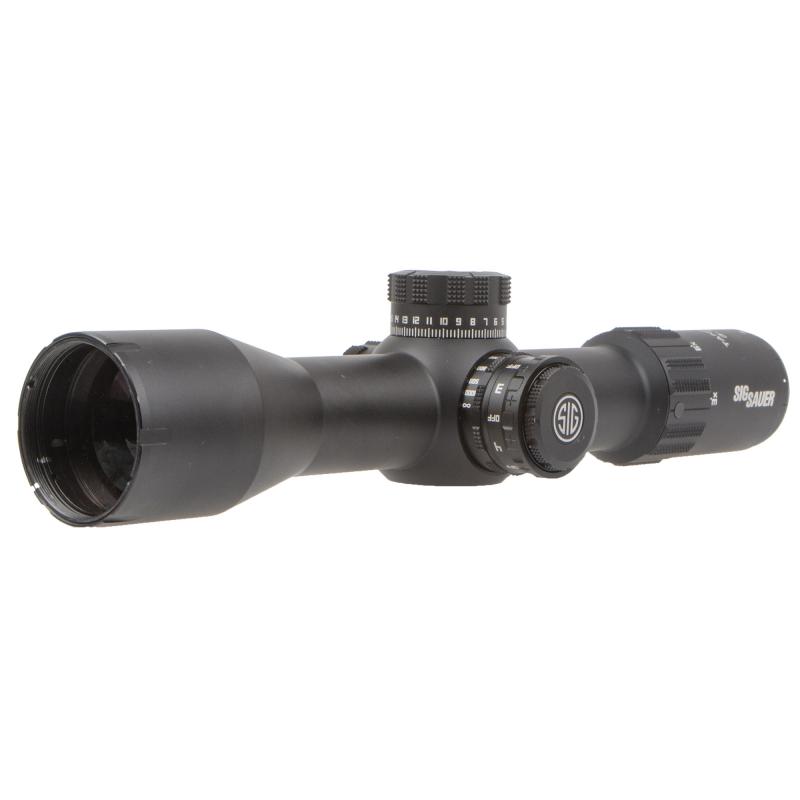 TANGO DMR, Rifle Scope, 3-18X44mm, First Focal Plane, DEV-L-MOA 2.0 Illuminated Reticle, Side Focus, 34mm, 0.25 MOA Adjustable, Black SOTD63113