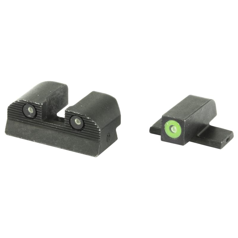 X-Ray 3 Day/Night Sights #6 Green Front #8 Rear Square Notch