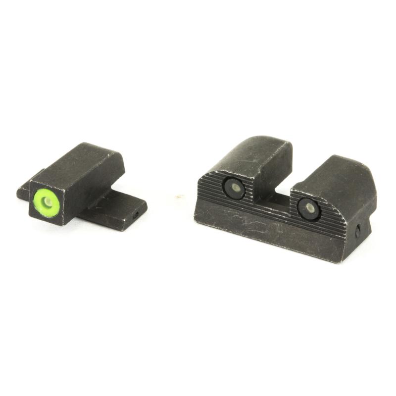 X-Ray 3 Day/Night Sights #8 Green Front #8 Rear Square Notch