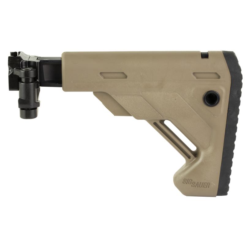 Folding and Telescoping Stock, Fits Sig MCX/MPX, 1913 Interface, Flat Dark Earth STOCK-X-FOLD-TELE-FDE