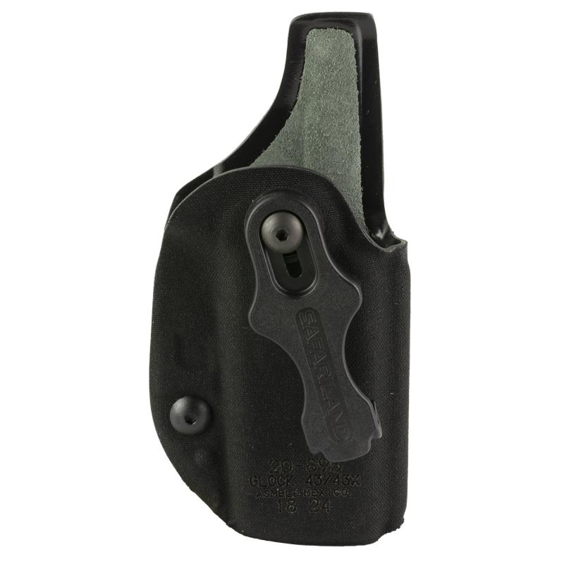 Species Wrapped, Inside Waistband Holster, For Glock 43/43X, Cordura/Laminate Construction, Black, Right Hand 20-895-781