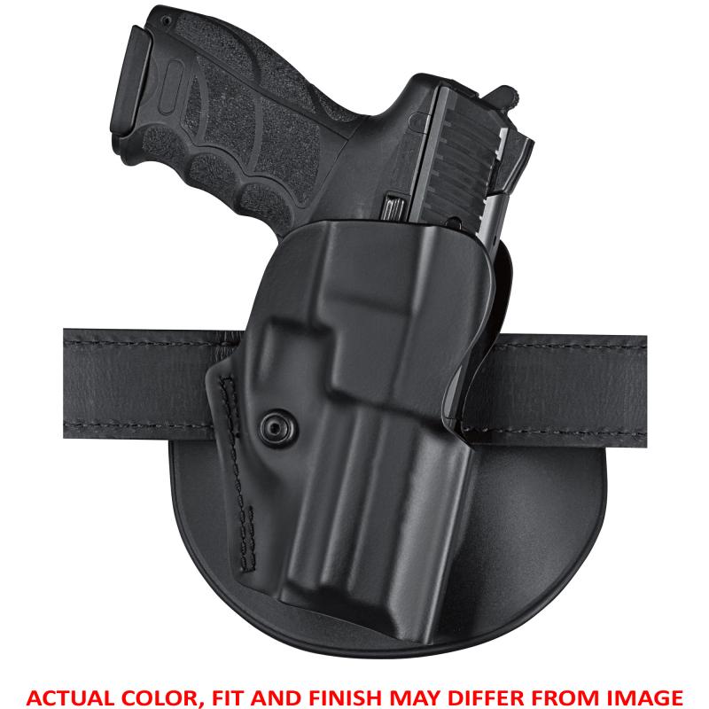 Model 5198, Belt Holster, Fits Glock 17/22 4.5", 19/23 4", Right Hand, Plain Black 5198-283-411