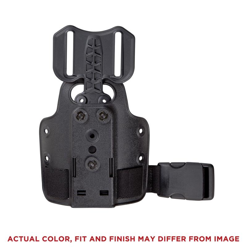 Model 6004 SLS Tactical Holster w/ Double Leg Straps, Fits Small Tactical Plate with DFA, Single Kit Only, Coyote Brown Finish 6004-25-76