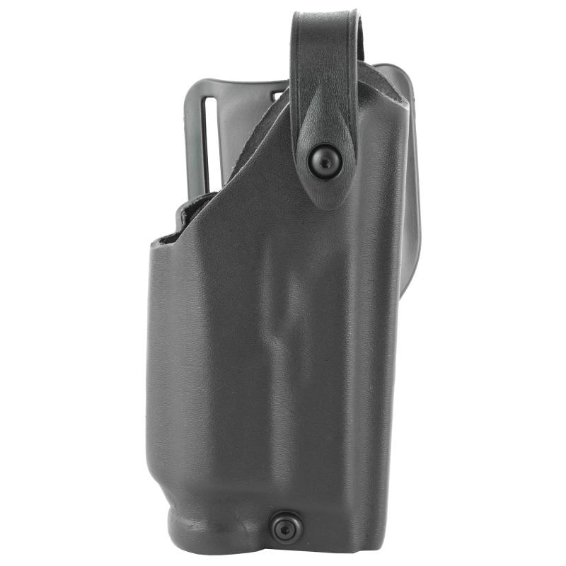 Model 6280 Holster, Mid-Ride, Fits Glock 17/22/19/23 with Streamlight M3 or M6, Right Hand, STX Tactical, Black 6280-8321-131