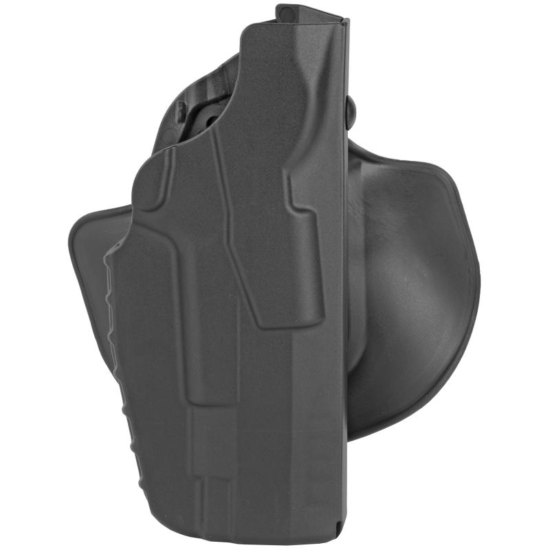 Model 7378, 7TS, ALS Concealment Holster w/ Flexible Paddle and Adjustable Belt Loop, Fits Glock 20/21, Kydex, Black, Right Hand 7378-383-411