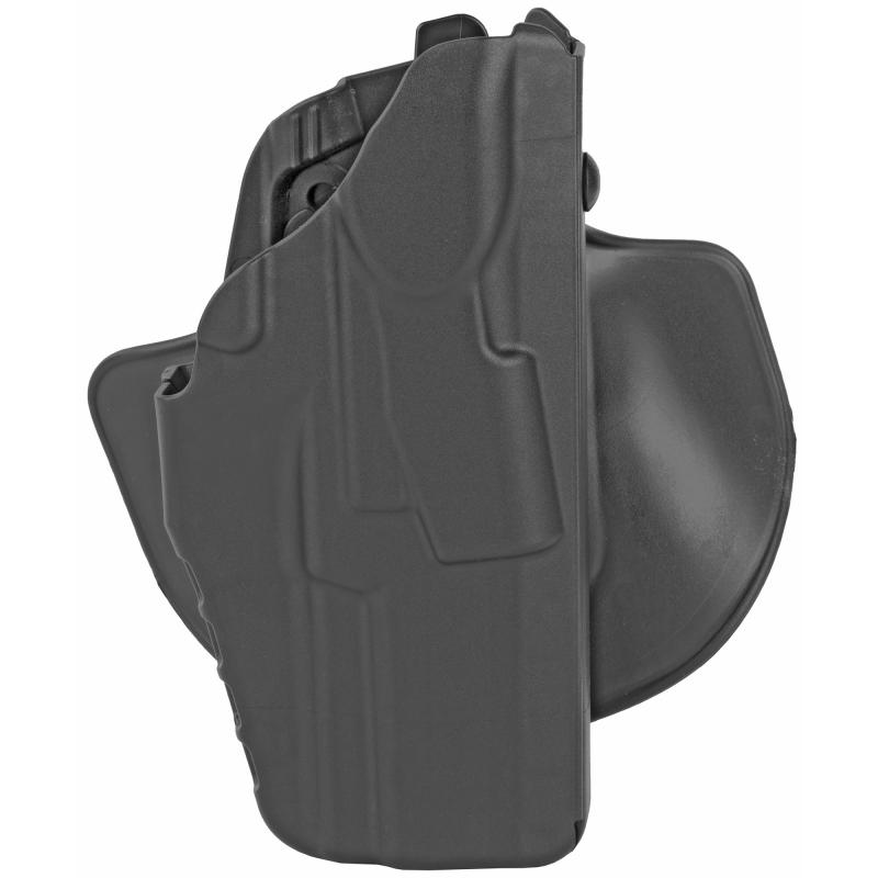 Model 7378, 7TS, ALS Concealment Holster w/ Flexible Paddle and Adjustable Belt Loop, Fits H&K VP9, Kydex, Black, Right Hand 7378-593-411