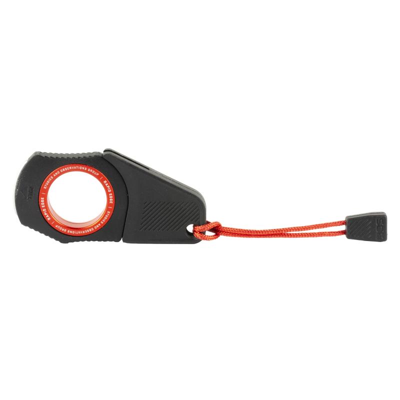 Rapid Edge, Compact Blade, Black and Red SOG-18-30-04-43