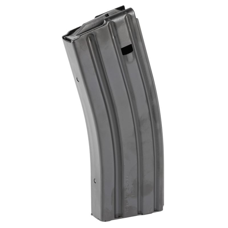 Magazine, Branded, 223 Remington/556NATO, 30 Rounds, Fits AR-15, Stainless Steel Construction, Black, SOLGW Rebellious Stripes and Texas State Logo Floor Plate SOLGW30MAG