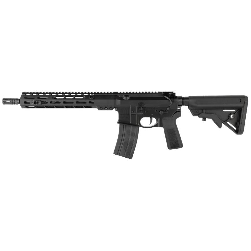 Broadsword, L89, Semi-automatic, SBR, 556NATO, 12.5" Barrel, Anodized Finish, Black, B5 Systems Grip, B5 Bravo Stock, Free Float M-LOK Handguard, 30 Rounds, 1 Magazines, Includes Soft Case BROADSWORD-89-SBR-12.5