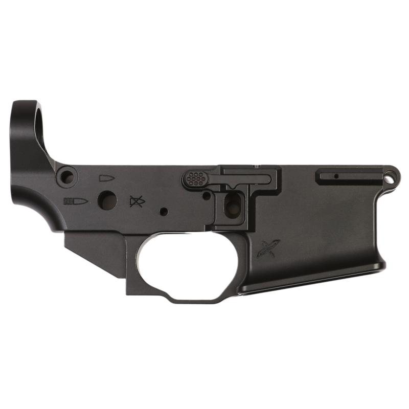 Forward Controls Design Ambi Billet Lower Reciever, Semi-automatic, Stripped Receiver, 223 Remington, 556NATO, Anodized Finish, Black FCD-AMBI-LR