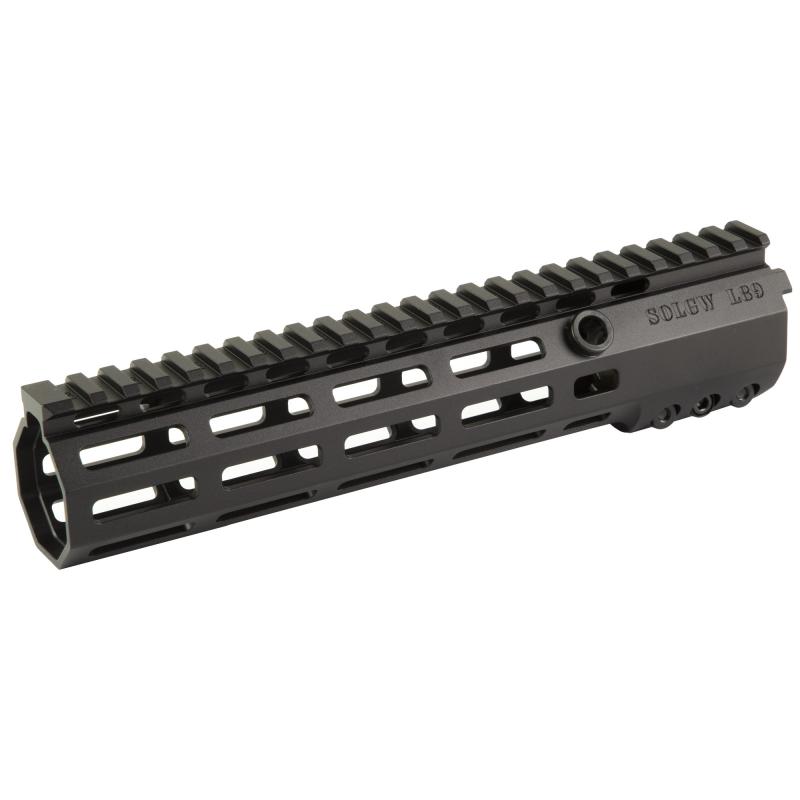 M89 Drive lock, M-LOK Handguard, 9.75", Fits AR Rifles, Includes Titanium Barrel Nut, Anodized, Black L89-975
