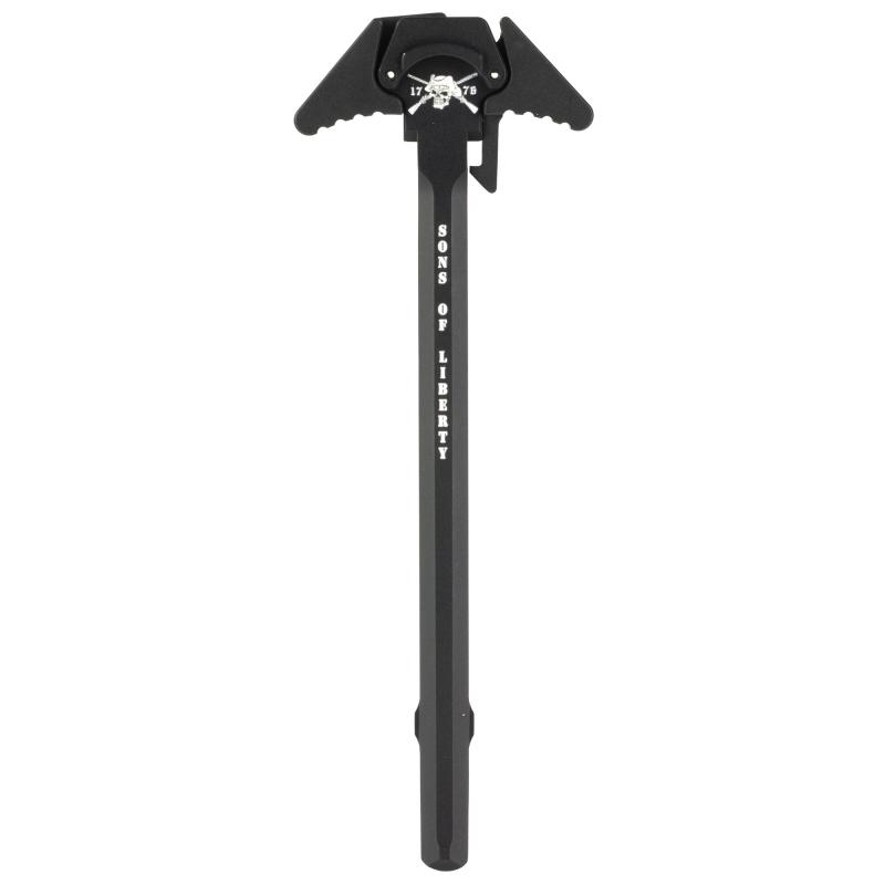 Liberty Charging Handle, 223 Remington/5.56NATO, Charging Handle, Nitride Finish, Black, Ambidextrous LCH-5.56