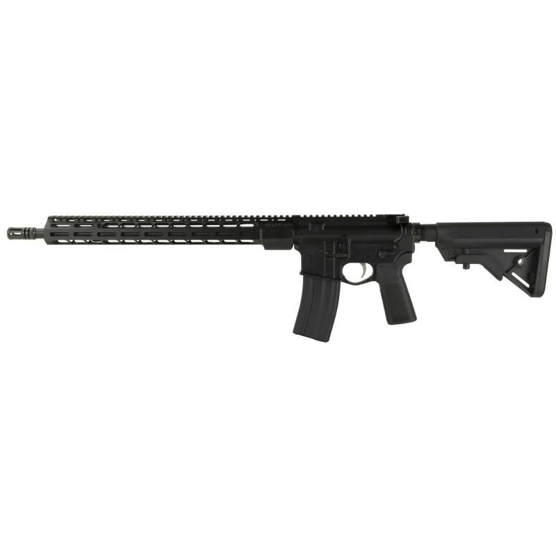 M4 SPR, Semi-automatic Rifle, AR, 223 Remington/556 NATO, 18" Barrel, Anodized Finish, Black, A5 Buffer System, Manual Quick Q Safety, Liberty Charging Handle, Liberty Fighting Trigger, 30 Rounds, 3 Magazines, Soft Case M4-76-18
