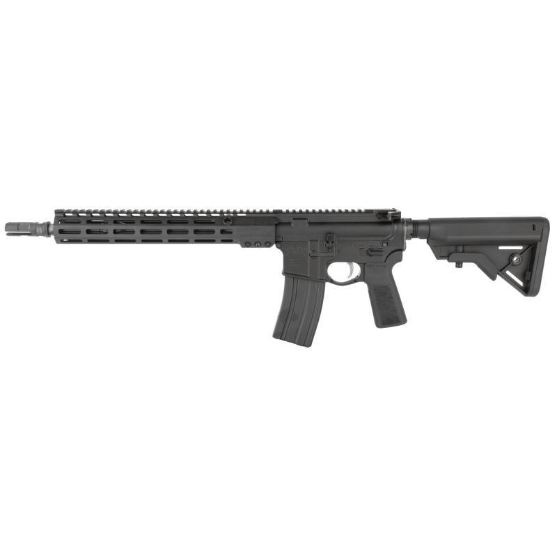 M4 L89, Semi-automatic, AR, 5.56NATO, 13.7" Pinned (16" OAL) Barrel, Midlength Gas System, Liberty Fighting Trigger, B5 Grip, Surefire Rotex Compatible Flash Hider, Black, 30 Rounds, 1 Magazine M4-L89-13.7-SF