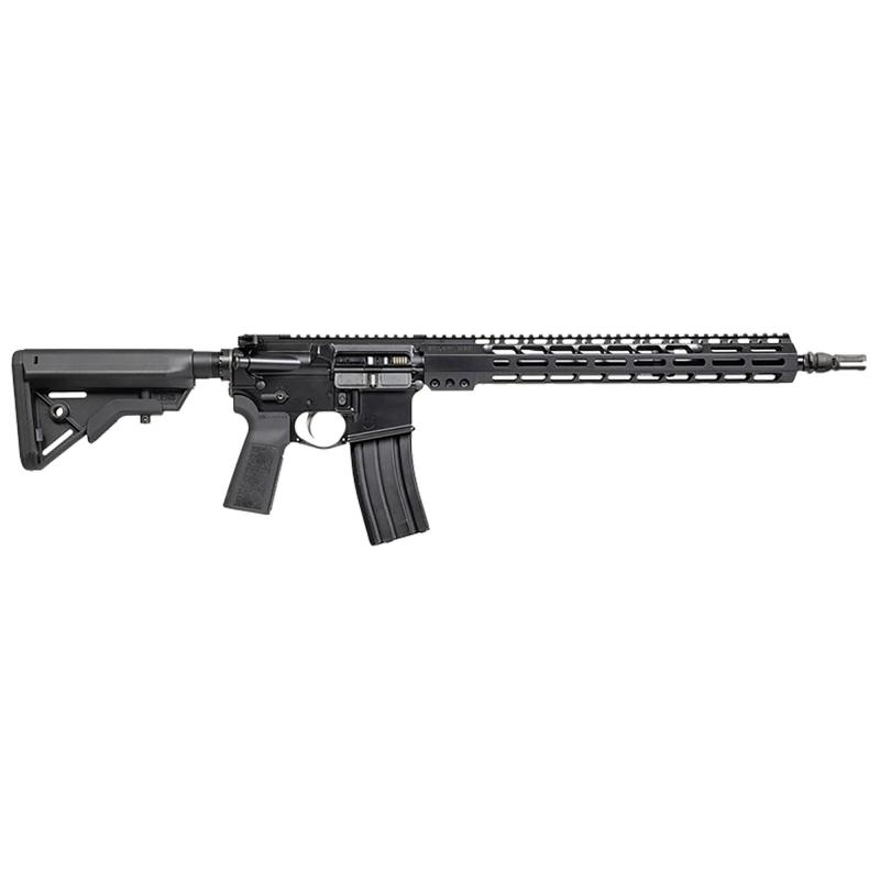 M4 89, Semi-automatic Rifle, AR, 223 Wylde, 16" Barrel, Anodized Finish, Black, Vltor A5 Buffer System, LaRue MBT Two Stage Trigger, Liberty Charging Handle, NOX Muzzle Device, Ambidextrous Safety, 30 Rounds, 3 Magazines M4-89-MATCH-223-16