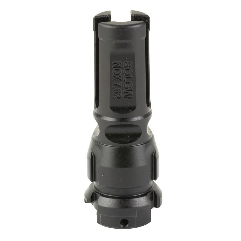 NOX, Flash Hider, 7.62X39, Threaded 14X1 LH, Nitride Finish, Black NOX-AK-14X1-300