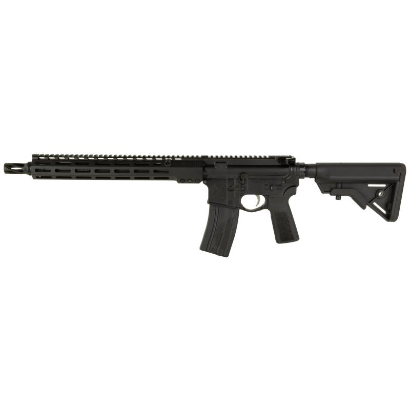 SCALPER, Semi-automatic Rifle, AR, 556NATO/223 Remington, 13.7" Pinned (16" OAL) with HUXWRX XL Muzzle Device, Mid-Length Gas System, Anodized Finish, Black, Vltor A5 Buffer System, Liberty Fighting Trigger, B5 Furniture, 13" L89 Rail, Ambidextrous Safet