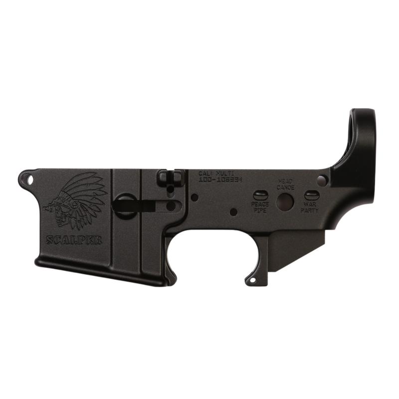 SCALPER, Stripped Lower Receiver, Semi-automatic, 223 Remington/556NATO, Anodized Finish, Black