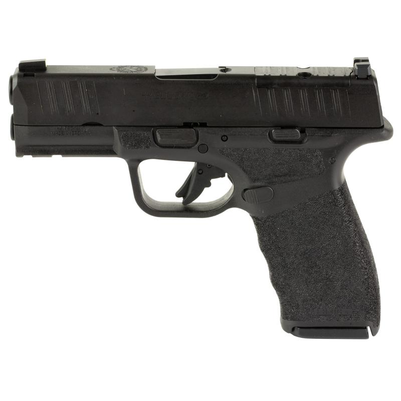 Hellcat Pro, Striker Fired, Semi-automatic, Polymer Frame Pistol, 9MM, 3.7" Hammer Forged Barrel, Melonite Finish, Black Polymer Frame, Viridian RFX-11 Green Dot Sight, Textured Grip, Tritium Front Sight, Tactical Rack Rear Sight, 15 Rounds, 5 Magazines,